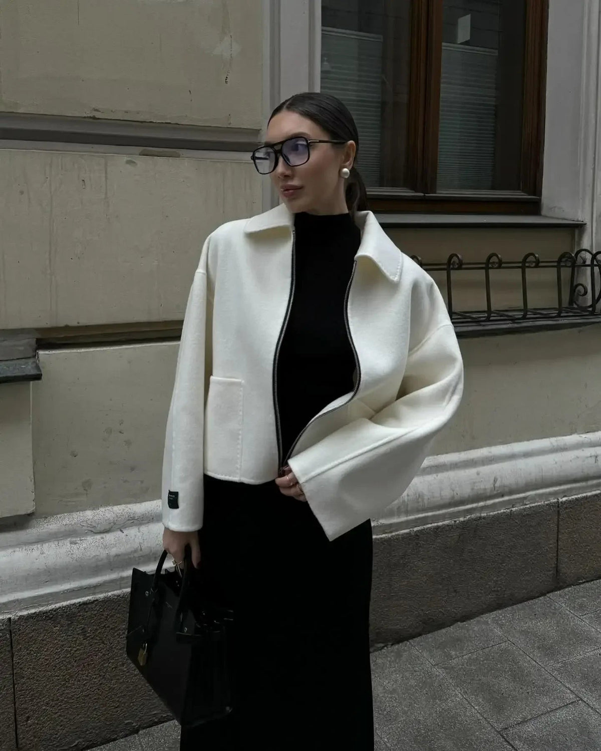ZEYA - Sandra Loose Bomber Jacket