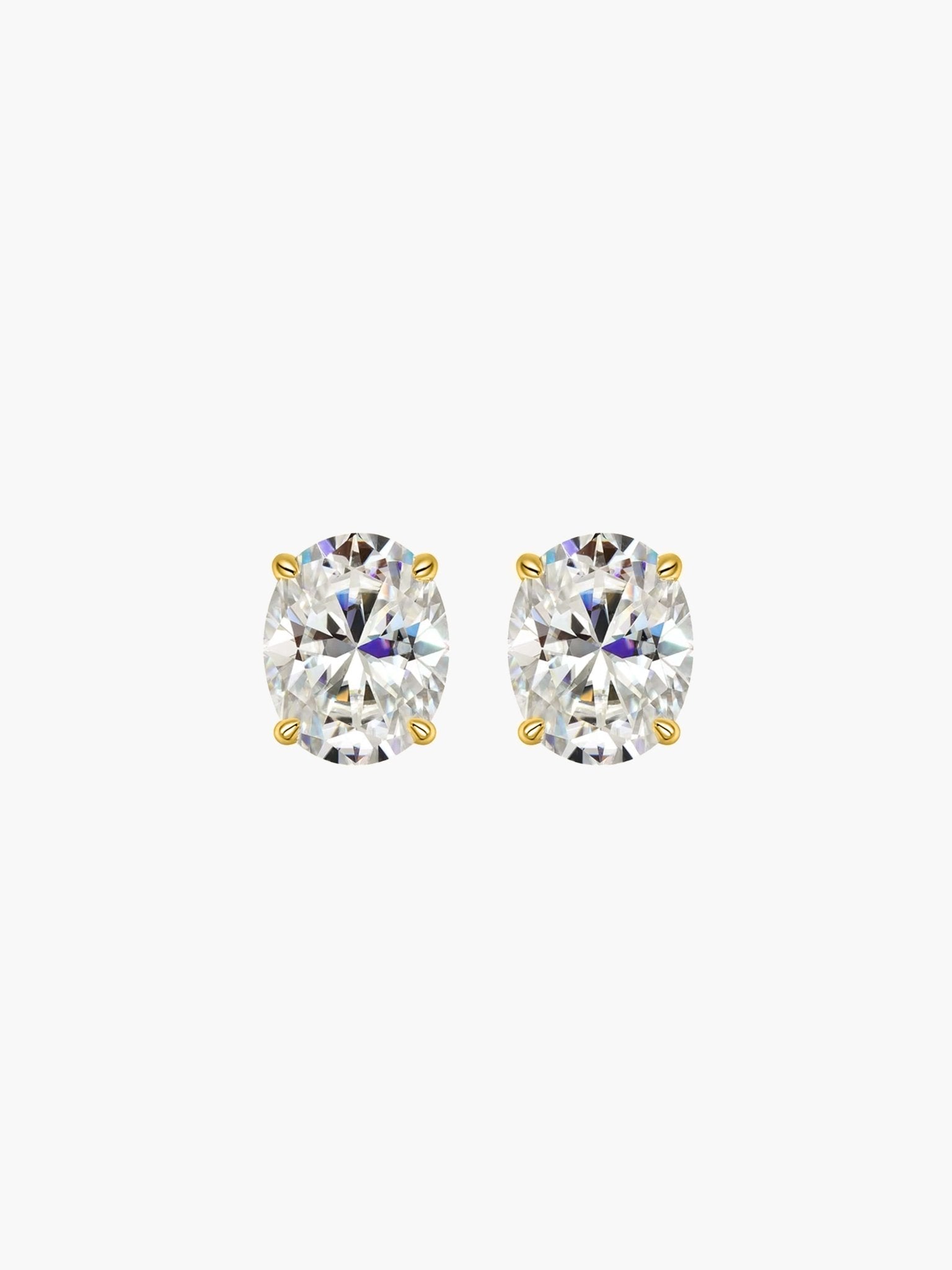 ZEYA - Sandra Oval Cut Zirconia Earrings