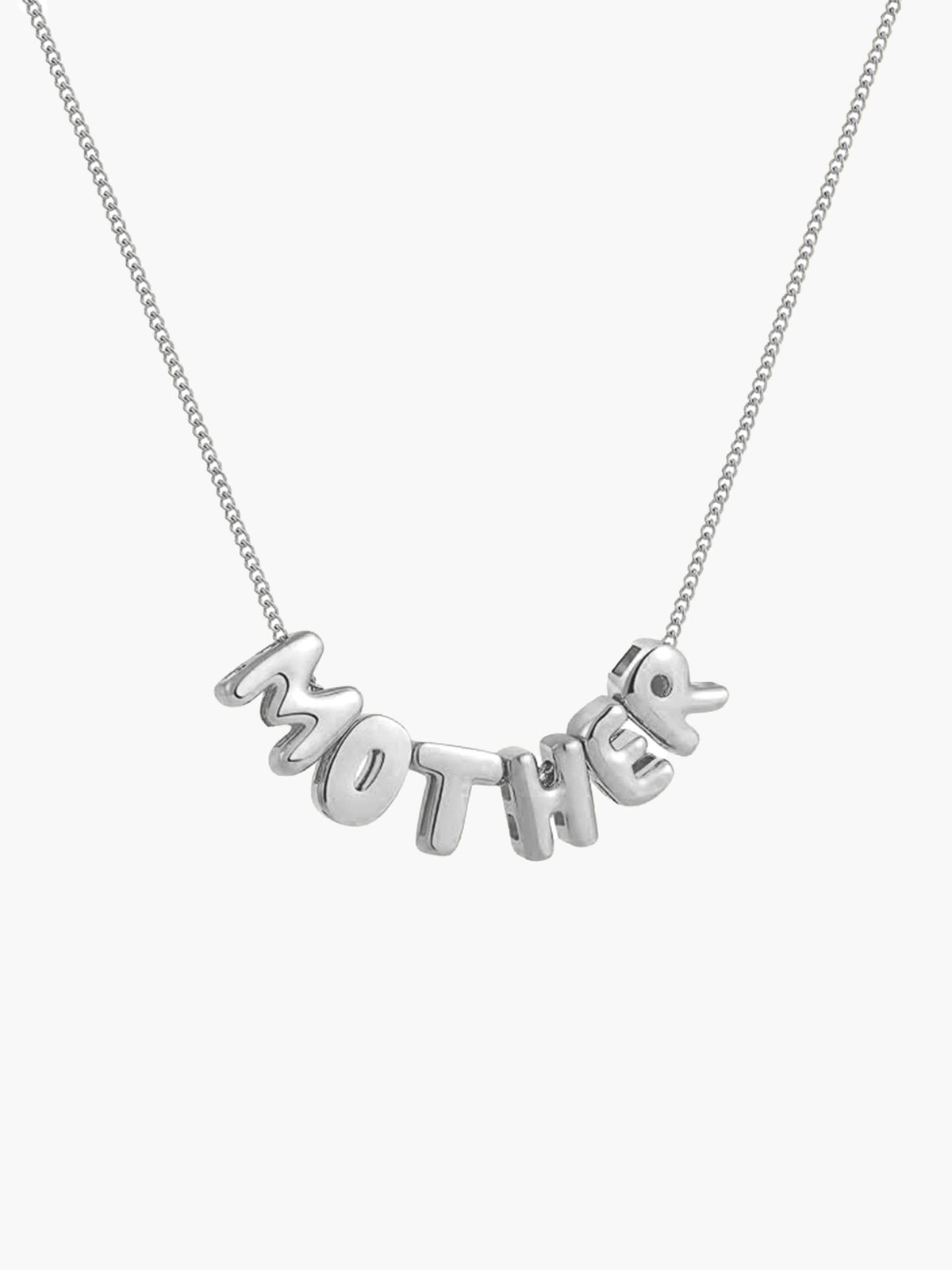 ZEYA - Shane Name Necklace - Custom 3D Bubble Letter Pendant for Women