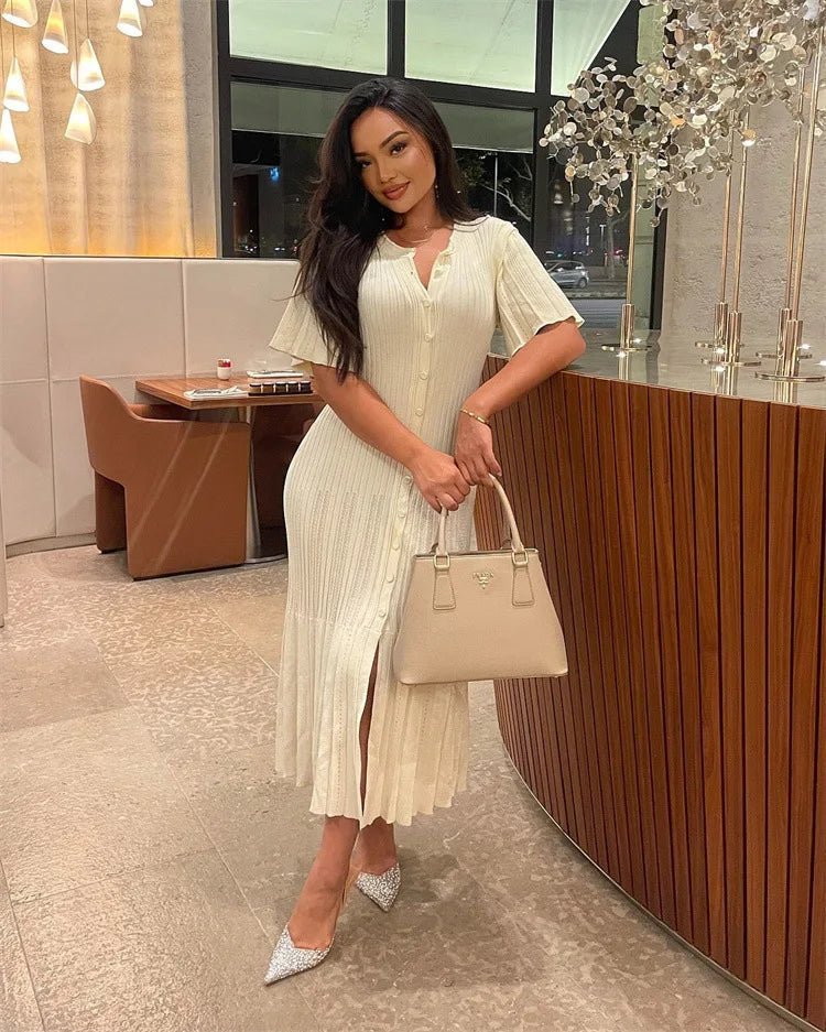 ZEYA - Shelly Bodycon Knitted Maxi Dress