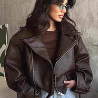 Stellina Vegan Leather Jacket