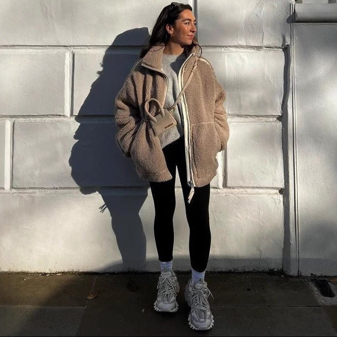 ZEYA - Suzette Zip Up Teddy Jacket