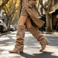 Teresa Slouchy Pointed Knee High Boots