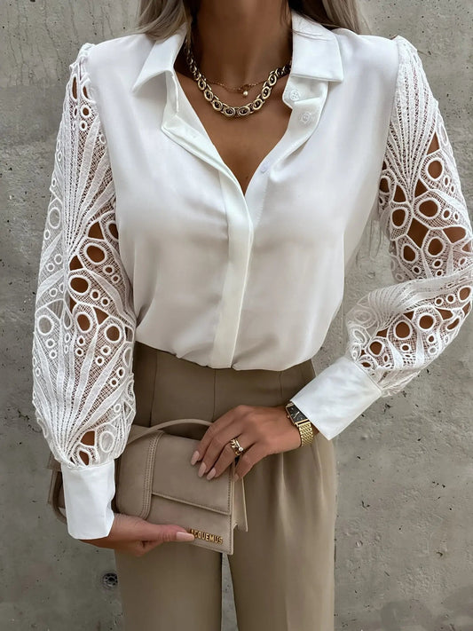 ZEYA - Vina Chiffon Long Sleeve Top