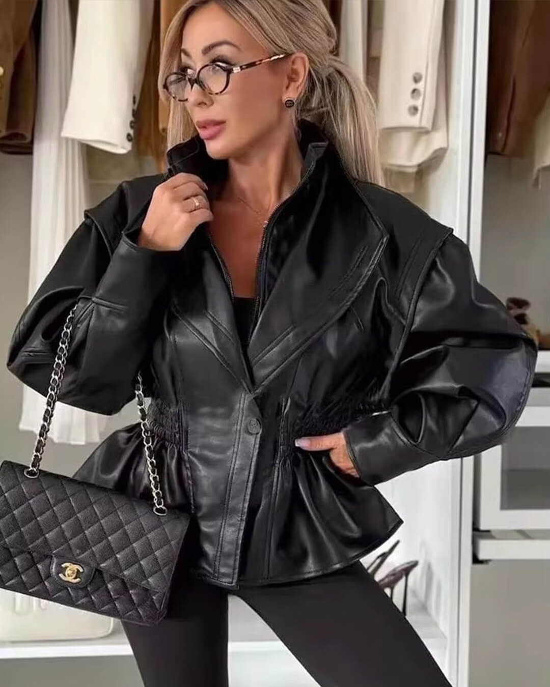 ZEYA - Zephanie Leather Jacket